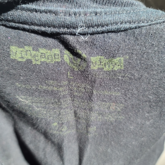 Vintage Vinyl Kiss ARMY black & cammo t-shirt szL/M - Picture 2 of 4